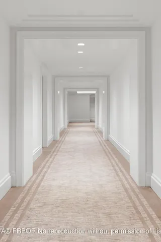 a view of a hallway