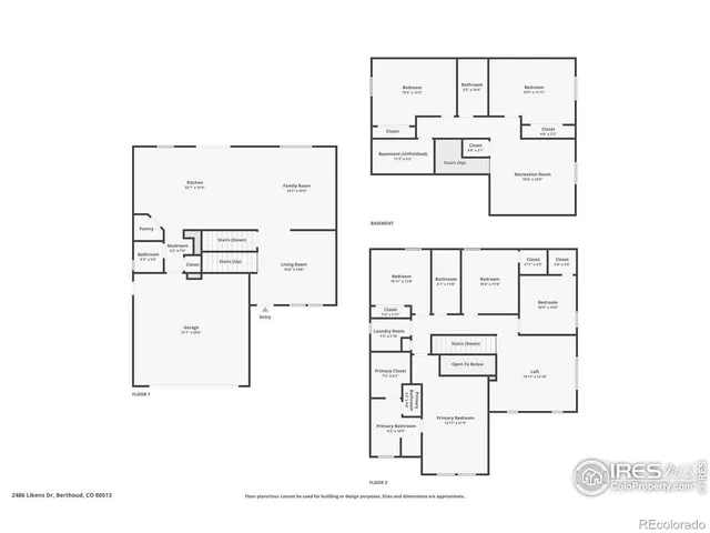 $597,000 | 2486 Likens Drive, Berthoud, CO 80513