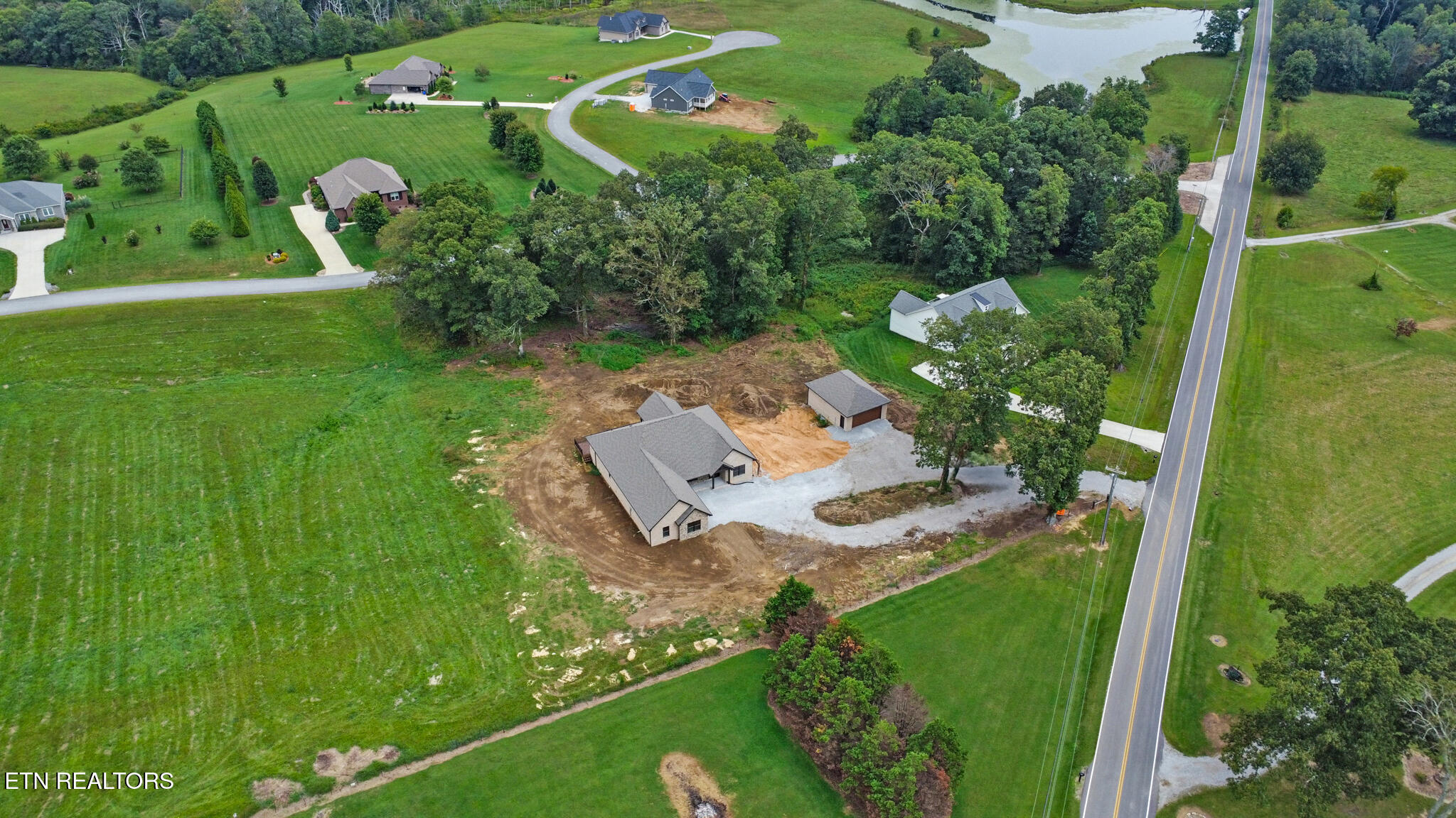 5843 Dunbar Road Crossville, TN 38572 - Photo 53 of 54 Drone View