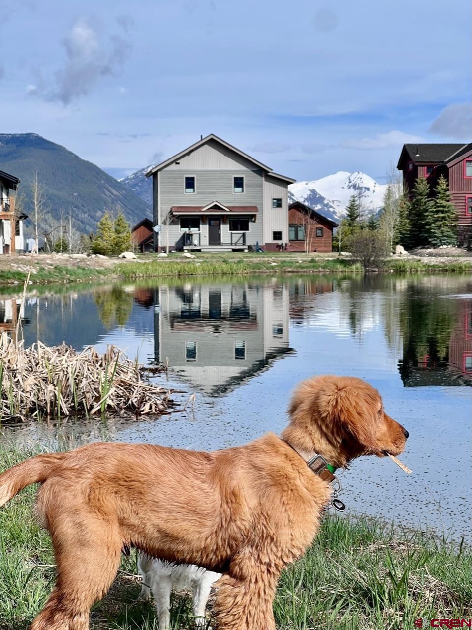 142 Larkspur Loop Crested Butte, CO 81224 - Photo 27 of 35 a front view of a house with a lake view