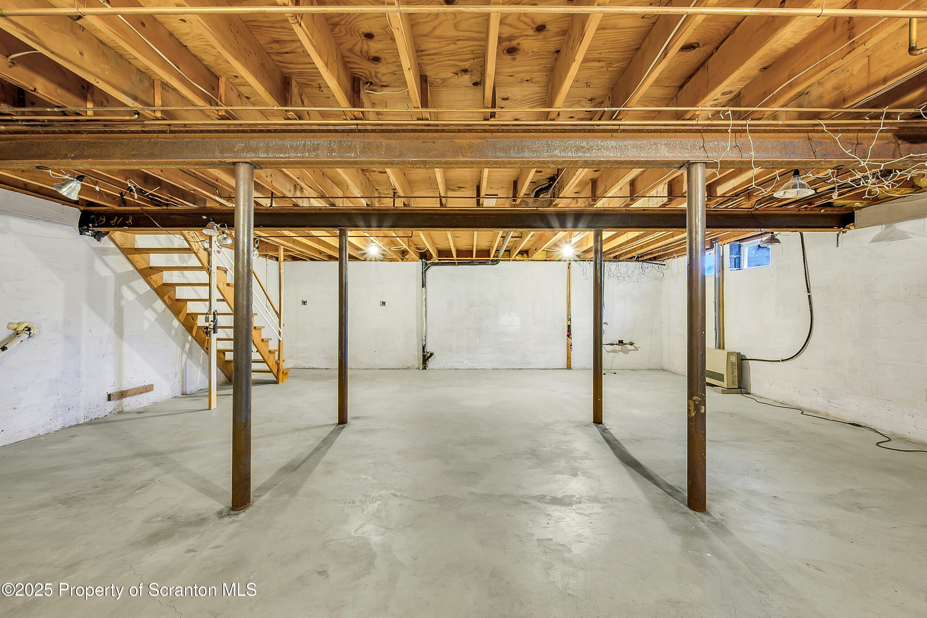 804 Fairview Road Clarks Summit, PA 18411 - Photo 48 of 49 a view of a room with wooden floor