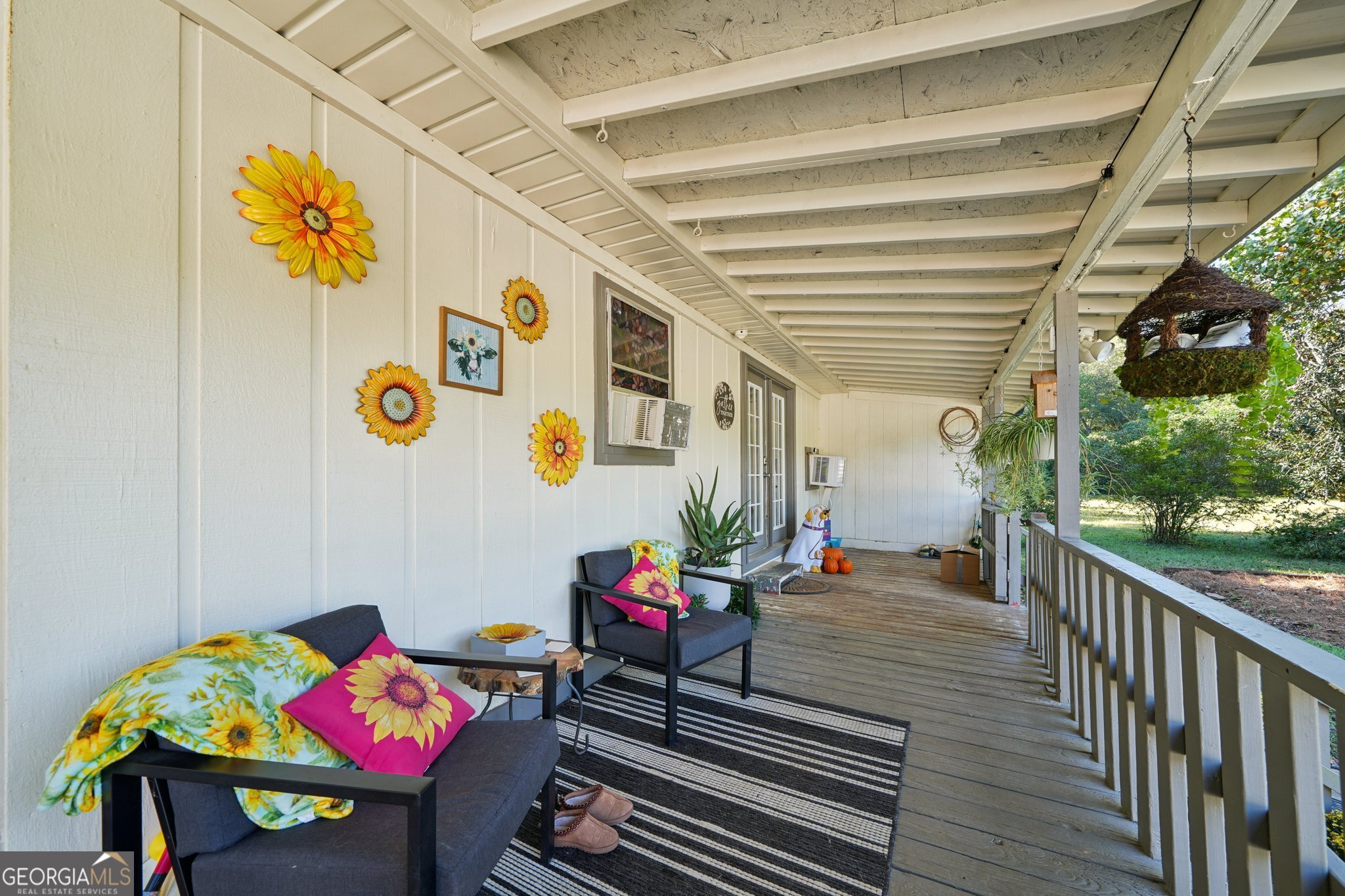 786 Moon Road Waco, GA 30182 - Photo 18 of 53 a view of a couch in the balcony