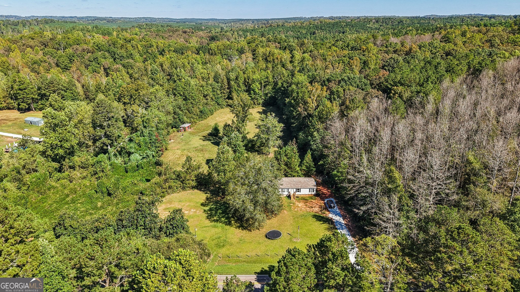 786 Moon Road Waco, GA 30182 - Photo 40 of 53 a view of a yard with a tree