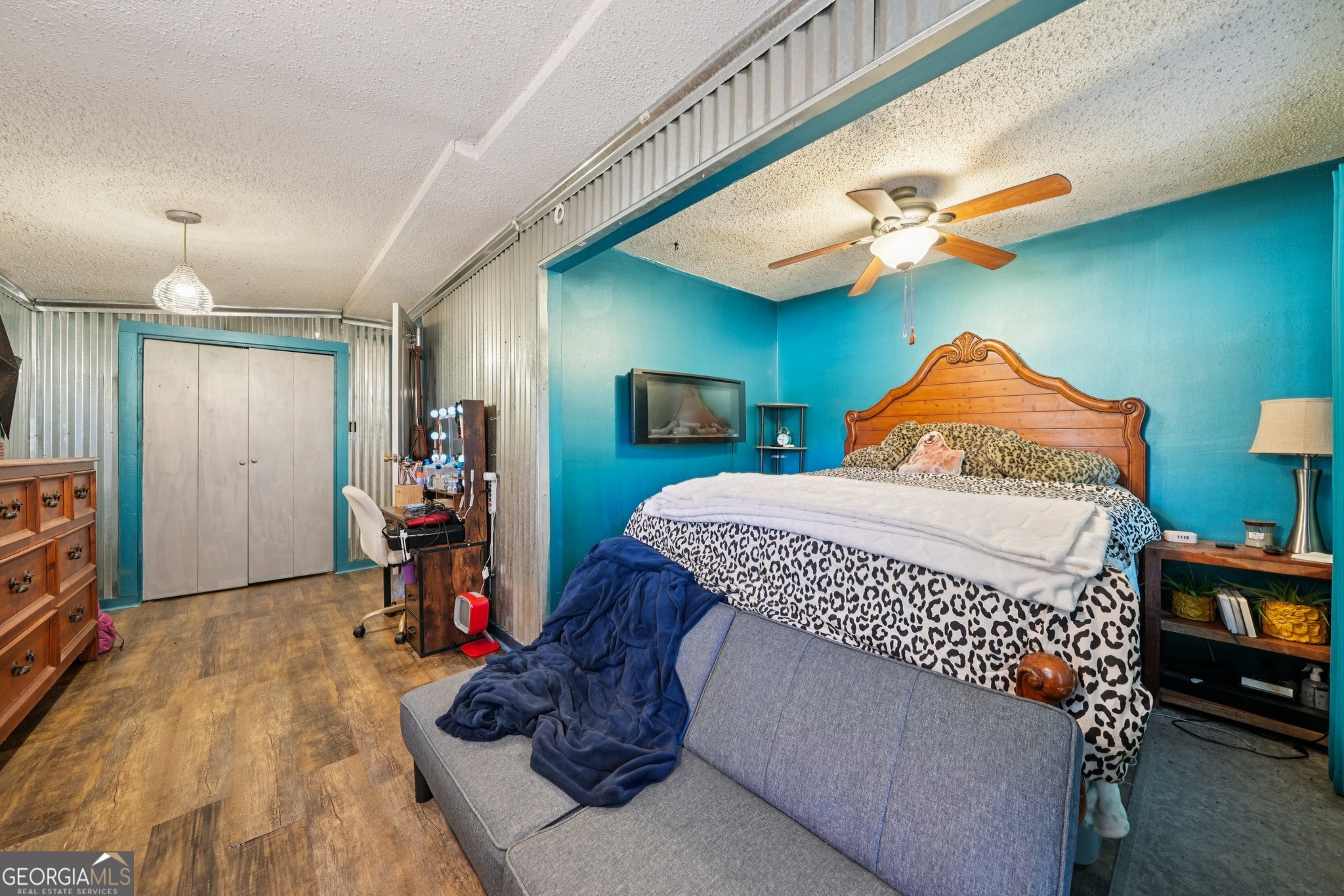 786 Moon Road Waco, GA 30182 - Photo 9 of 53 a bedroom with furniture and a flat screen tv