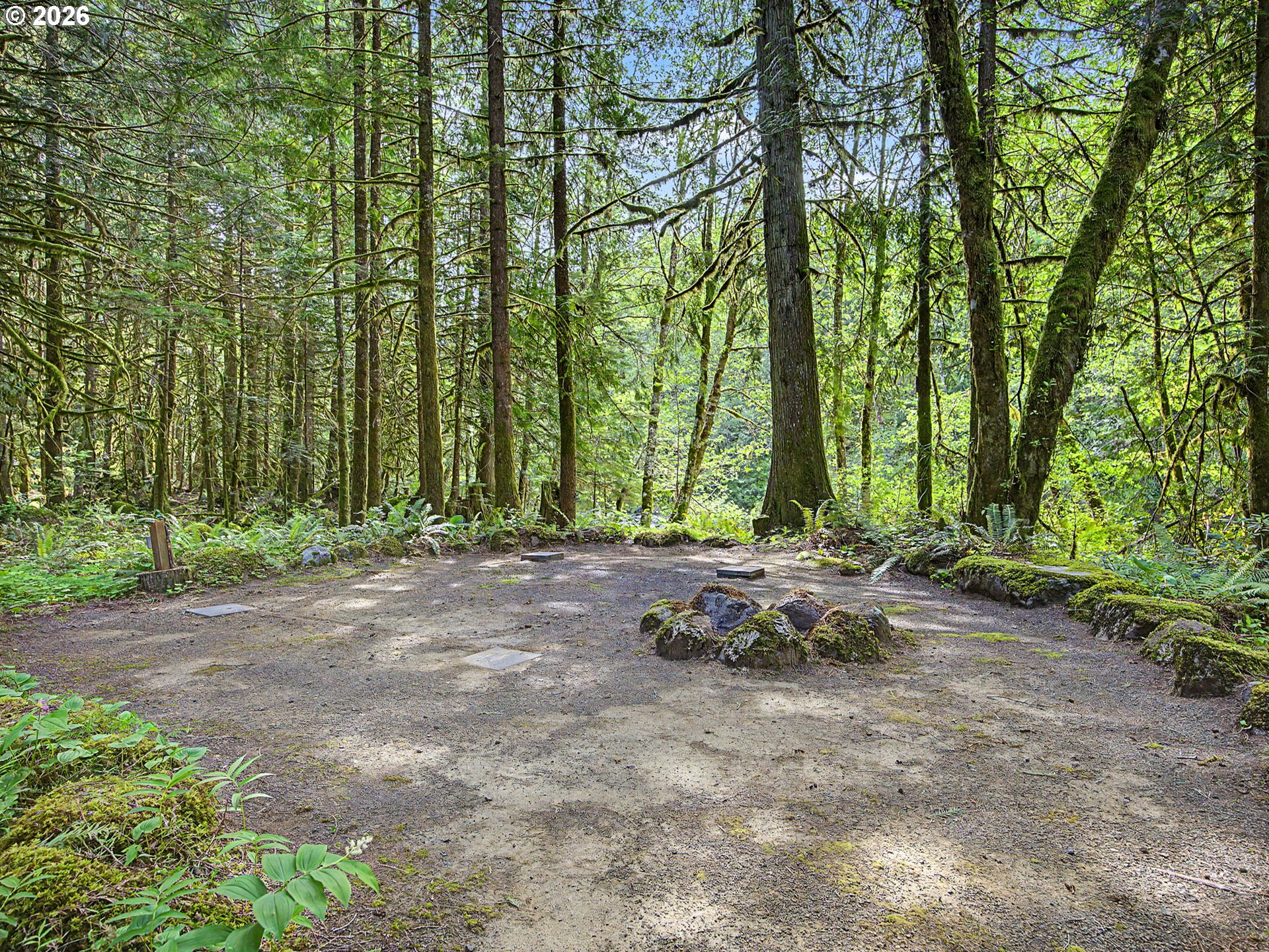 23491 East Lolo Pass Road Rhododendron, OR 97049 - Photo 44 of 47 a backyard of a house with outdoor seating
