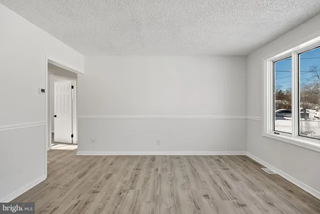 wooden floor in an empty room