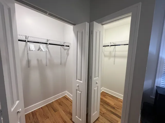 a view of walk in closet