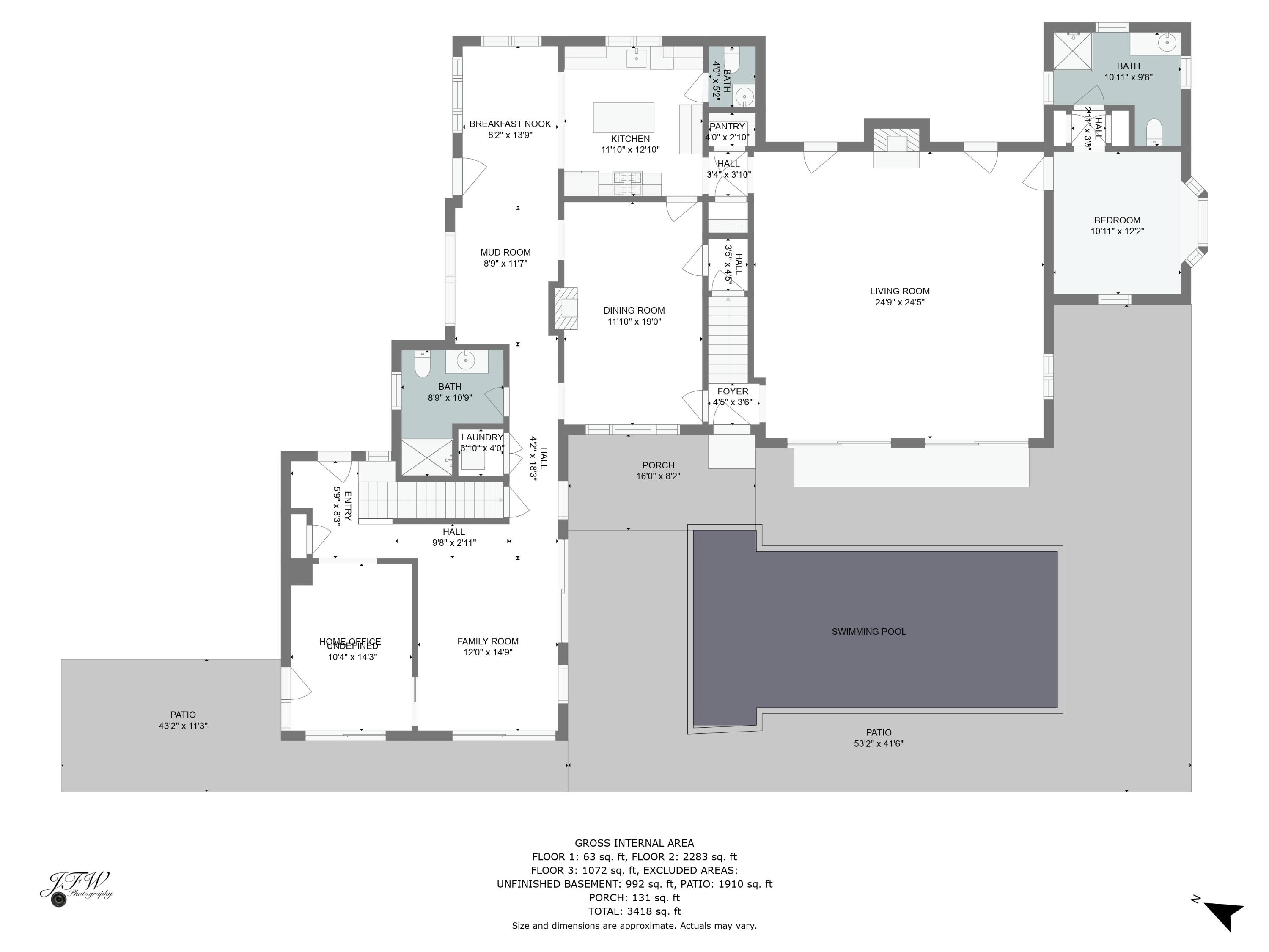 125 Stage Harbor Road Chatham, MA 02633 - Photo 53 of 55 1-Floorplan #3