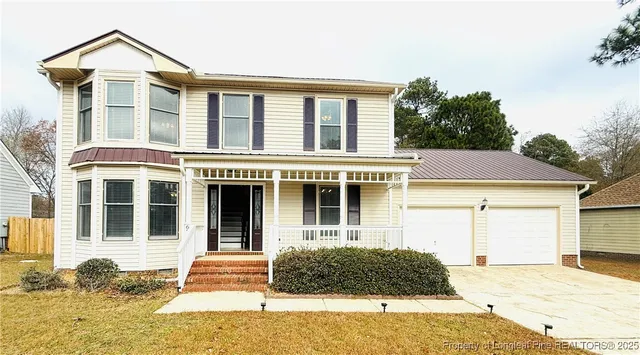 a house view with a outdoor space