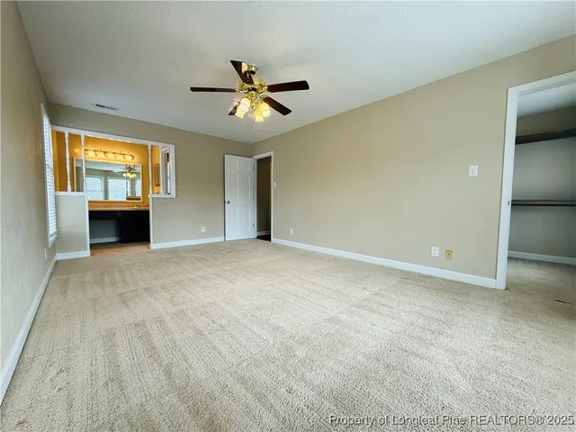 a view of a small space