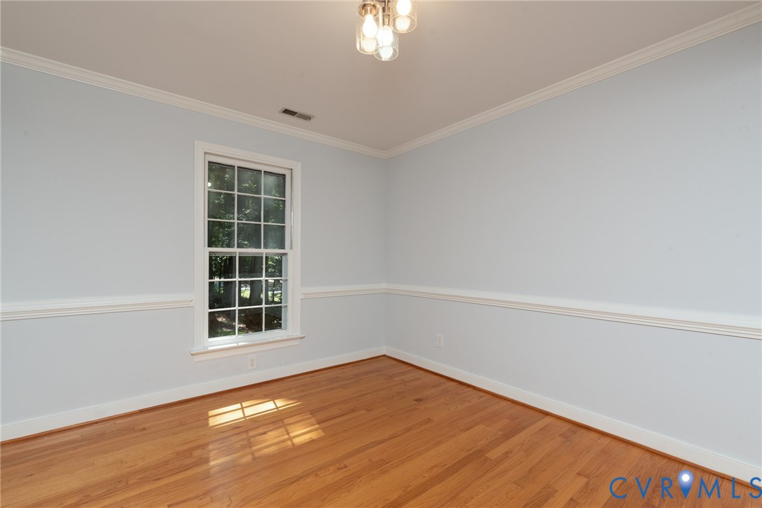 14011 Turtle Hill Road Midlothian, VA 23112 - Photo 29 of 34 wooden floor in an empty room with a window