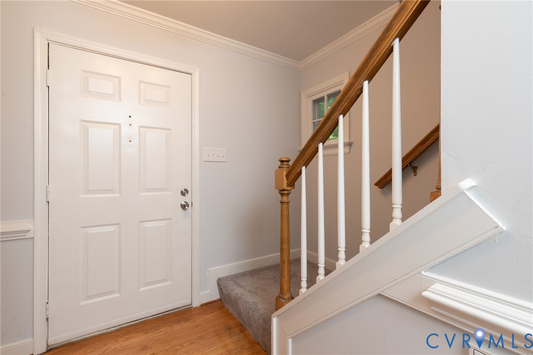 14011 Turtle Hill Road Midlothian, VA 23112 - Photo 32 of 34 a view of an entryway with staircase