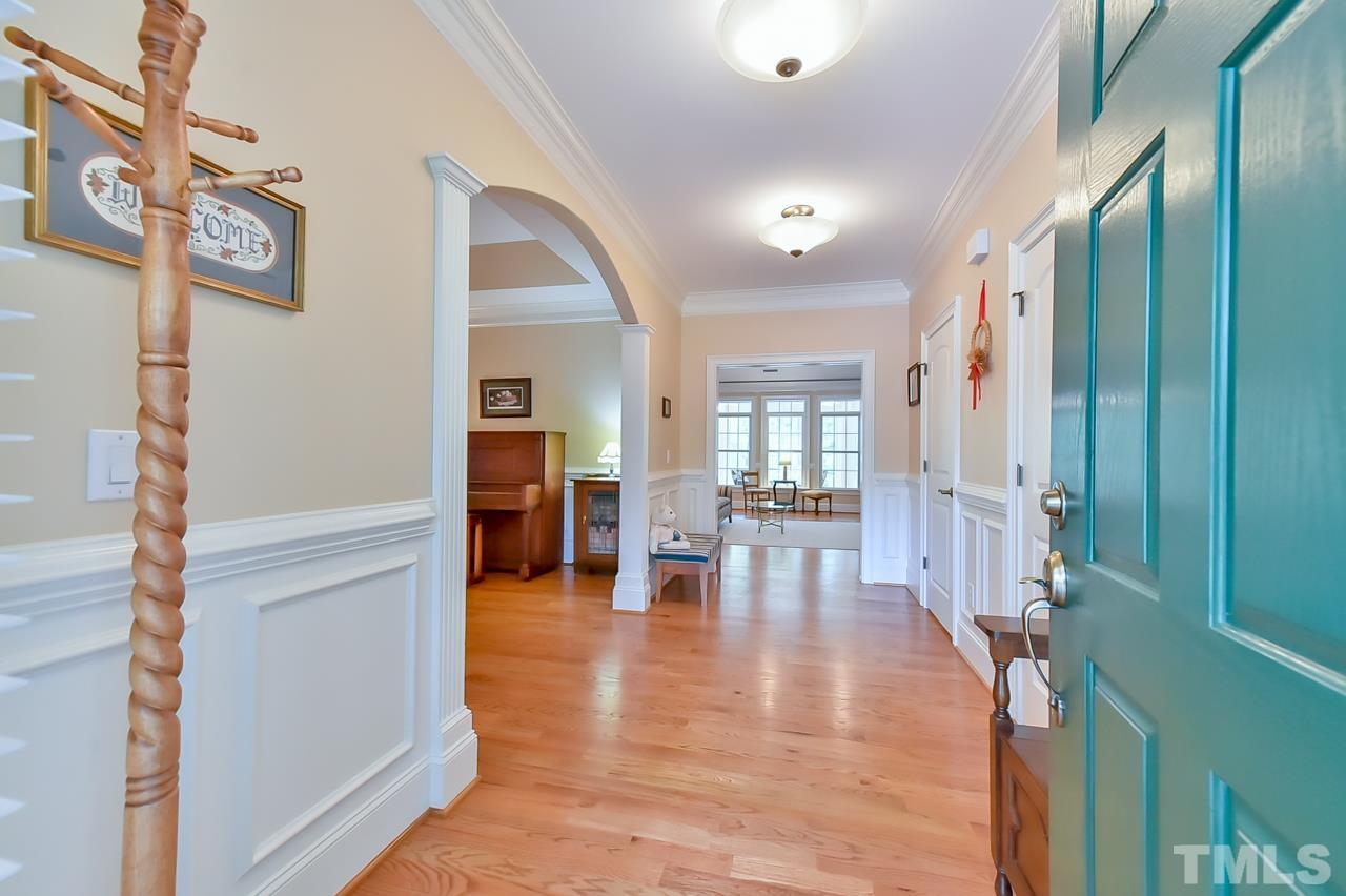 2734 River Forks Road Sanford, NC 27330 - Photo 4 of 30 a hallway with dining area and livingroom view