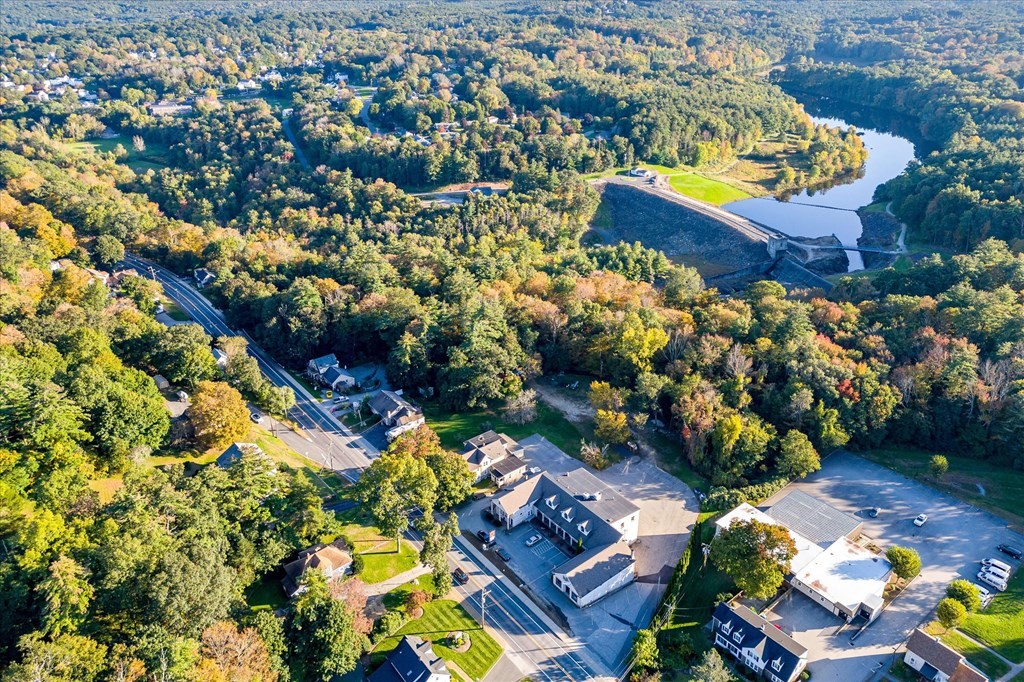 16 Main Street Sturbridge, MA 01566 - Photo 37 of 39 an aerial view of residential houses with outdoor space