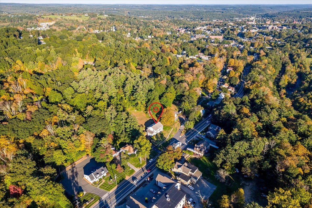 16 Main Street Sturbridge, MA 01566 - Photo 38 of 39 an aerial view of residential houses with outdoor space
