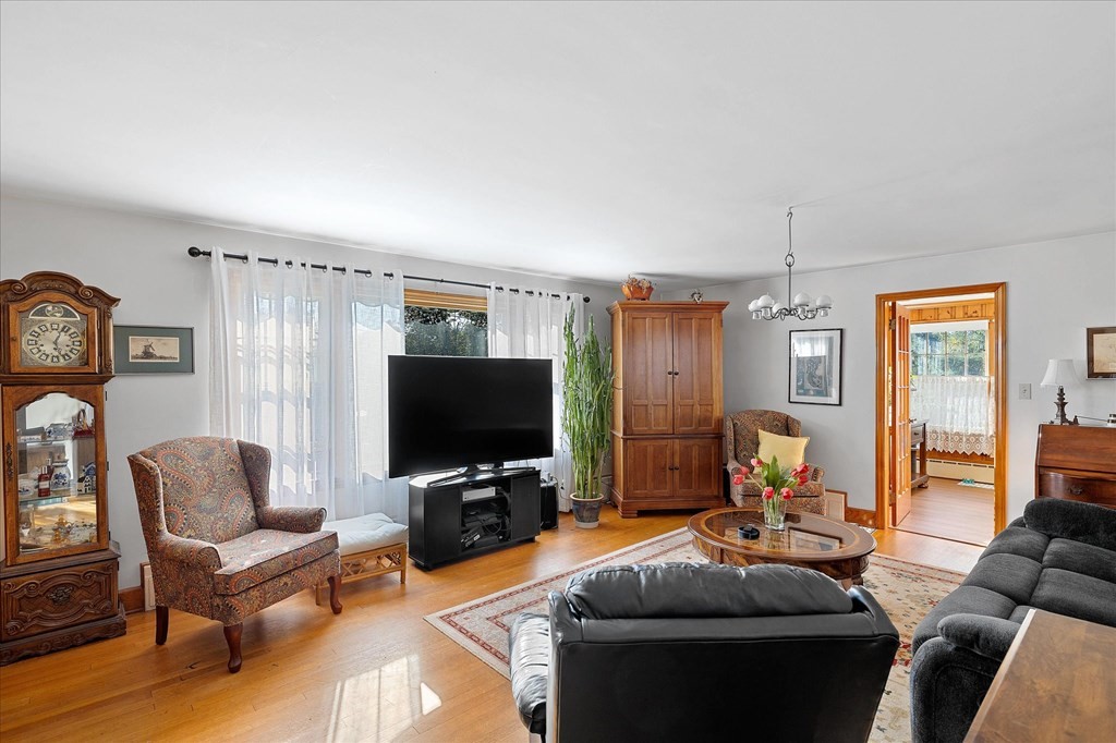 16 Main Street Sturbridge, MA 01566 - Photo 7 of 39 a living room with furniture and a flat screen tv