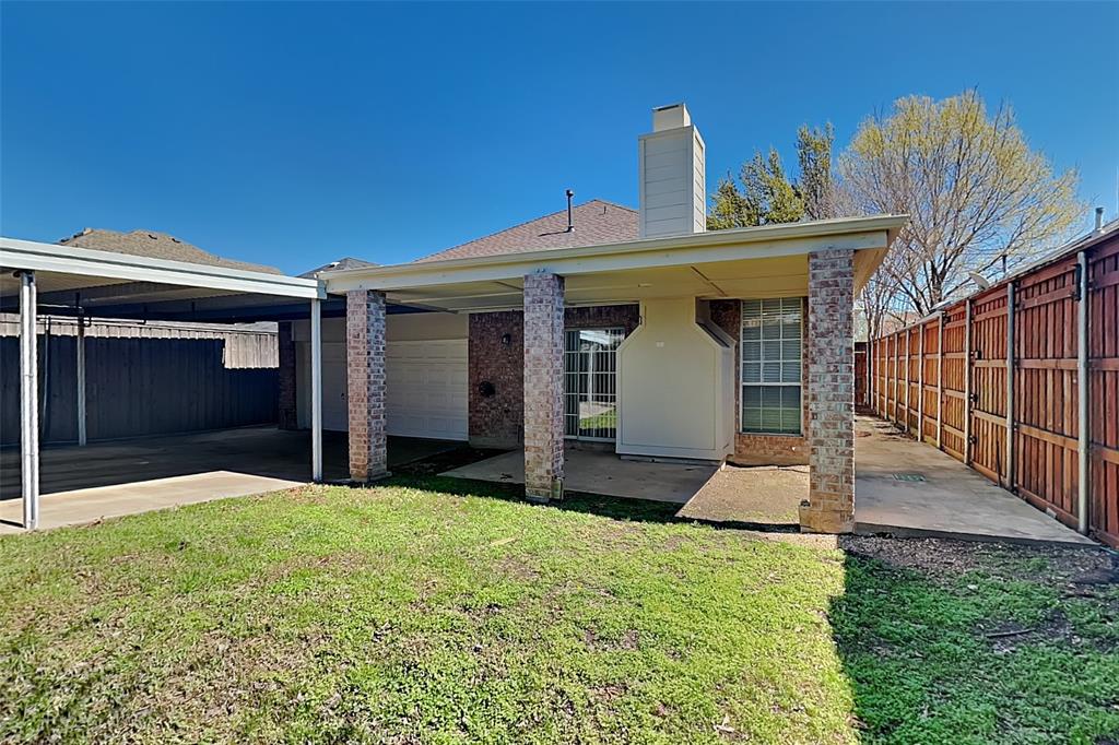 806 Kipling Drive Allen, TX 75002 - Photo 18 of 19 a view of a house with a yard and garage