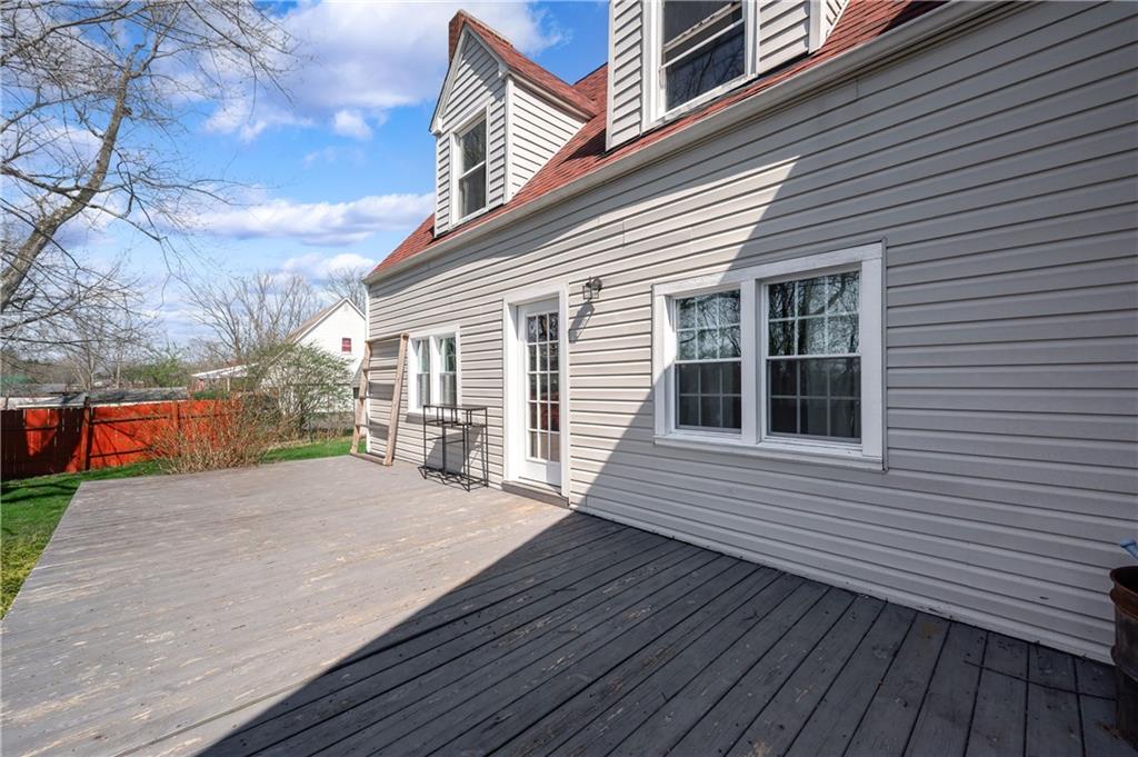431 Sunset Drive Butler, PA 16001 - Photo 28 of 28 Exterior-back of home and deck