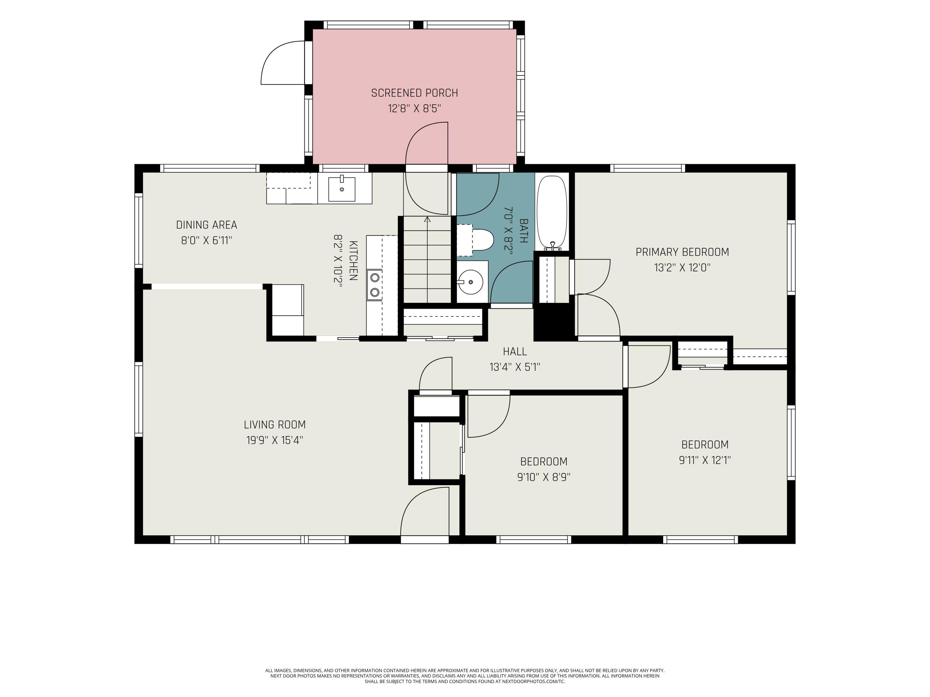 2727 Hampshire Road Ann Arbor, MI 48104 - Photo 45 of 46 Main Level Floor Plan - 2727 Hampshire
