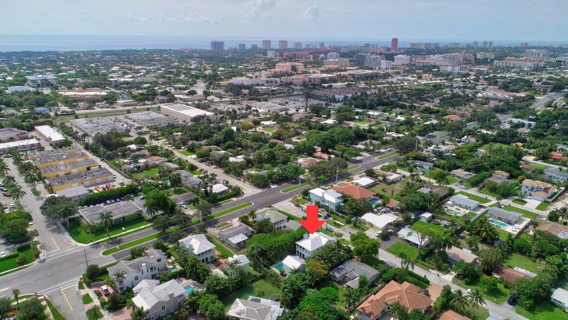 211 Northwest 10th Street Boca Raton, FL 33432 - Photo 43 of 43 Drone Location