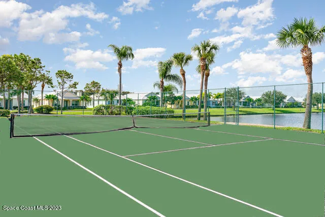 a view of a basketball court