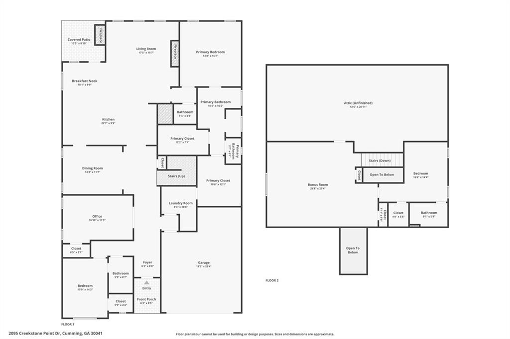 2095 Creekstone Point Drive Cumming, GA 30041 - Photo 44 of 46