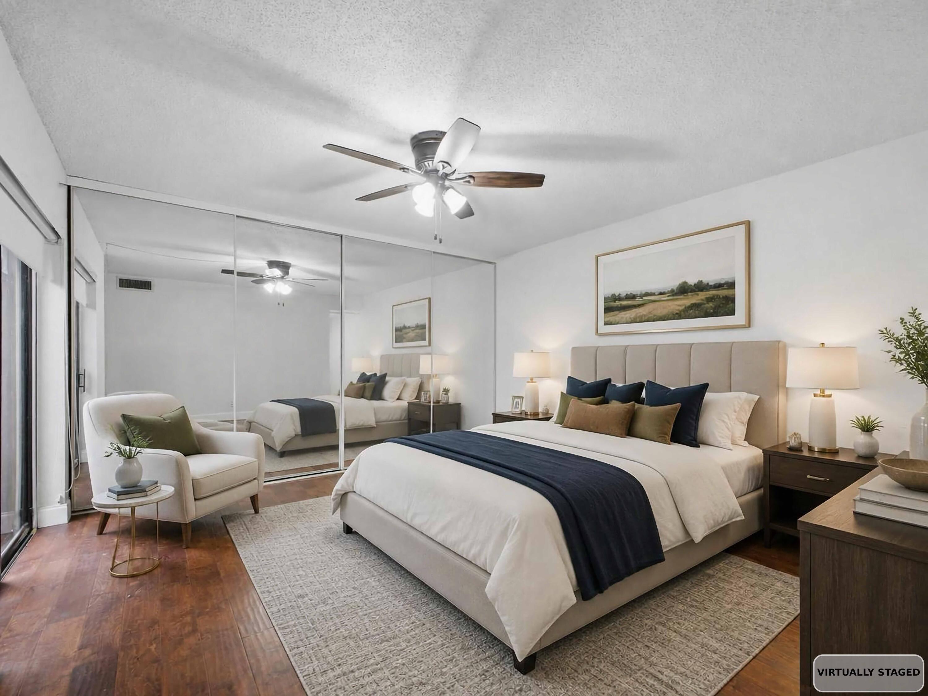 105 Woodland Road Palm Springs, FL 33461 - Photo 36 of 44 Primary Bedroom Staged