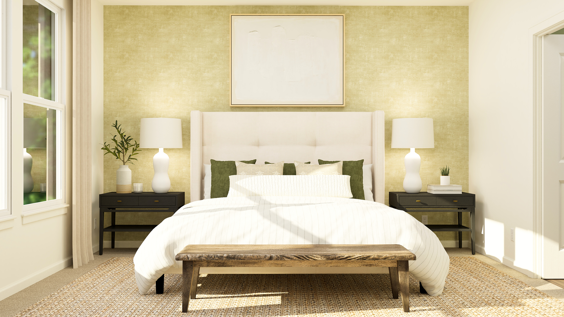 110 Newburgh Lane Algonquin, IL 60102 - Photo 10 of 24 a bedroom with a bed and wooden floor