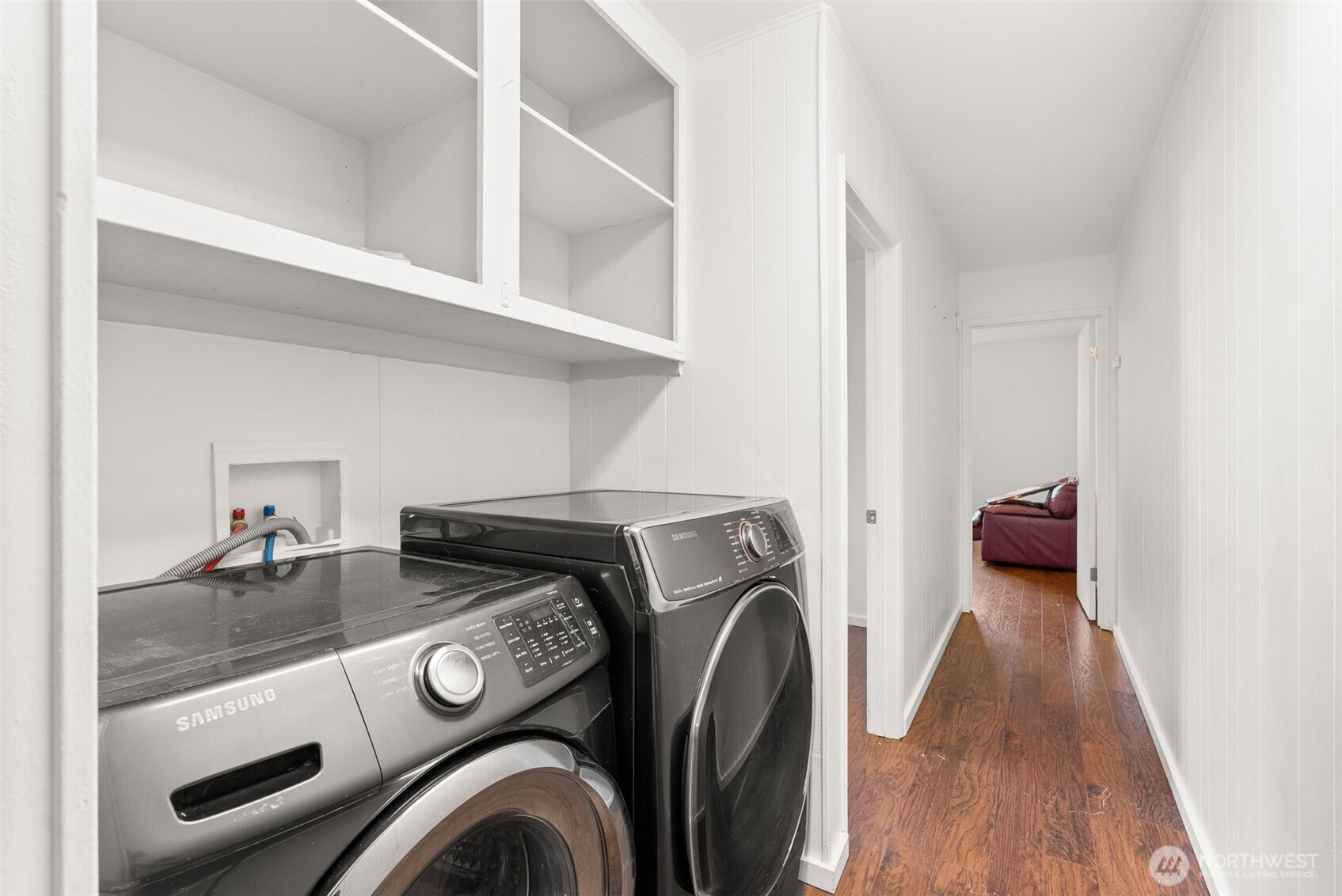 418 Southwest Canyon Loop Winlock, WA 98596 - Photo 19 of 35 a utility room with dryer and washer