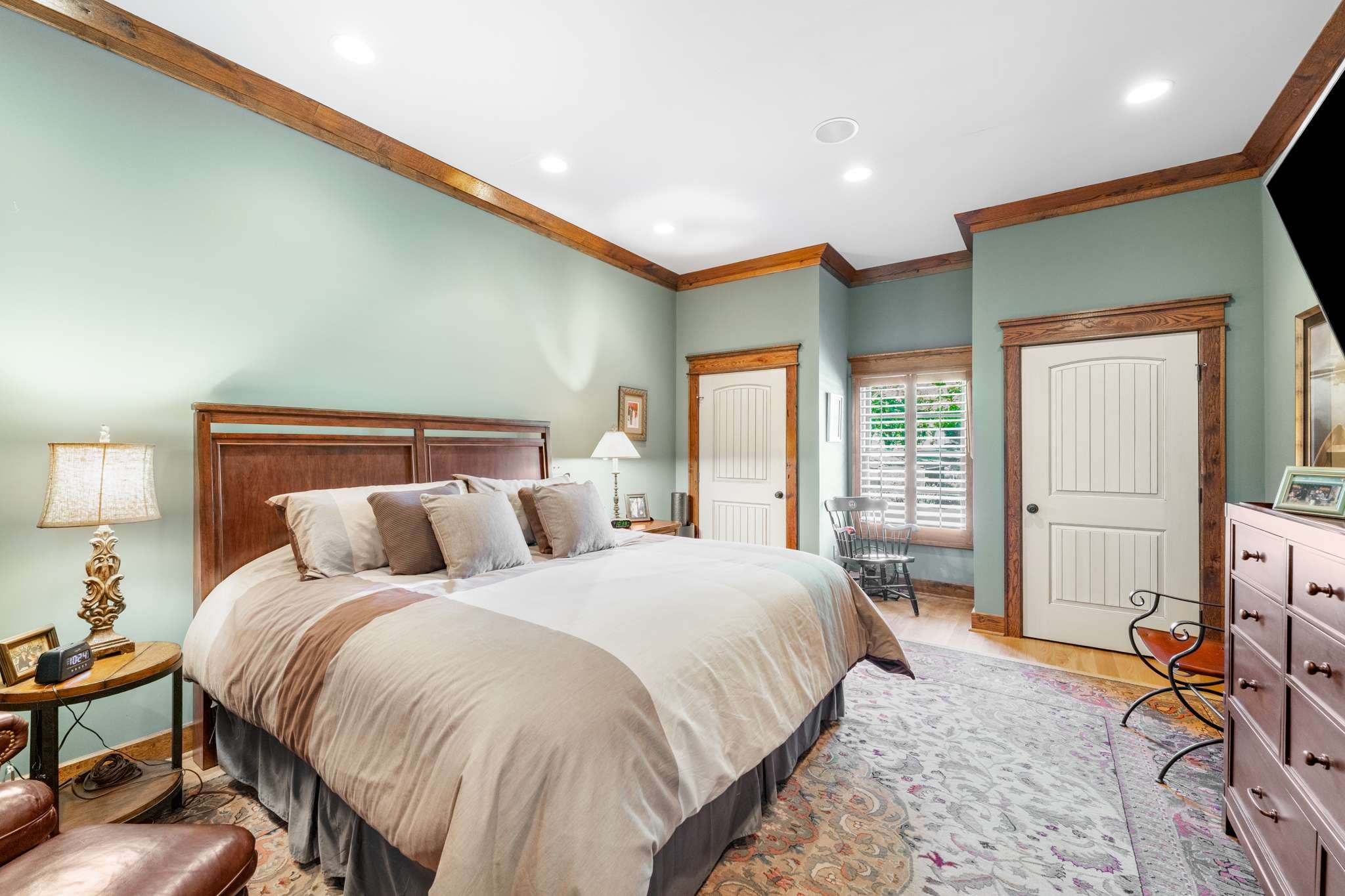 1257 Harris Hollow Road Charlotte, TN 37036 - Photo 20 of 53 a bedroom with a bed and a window