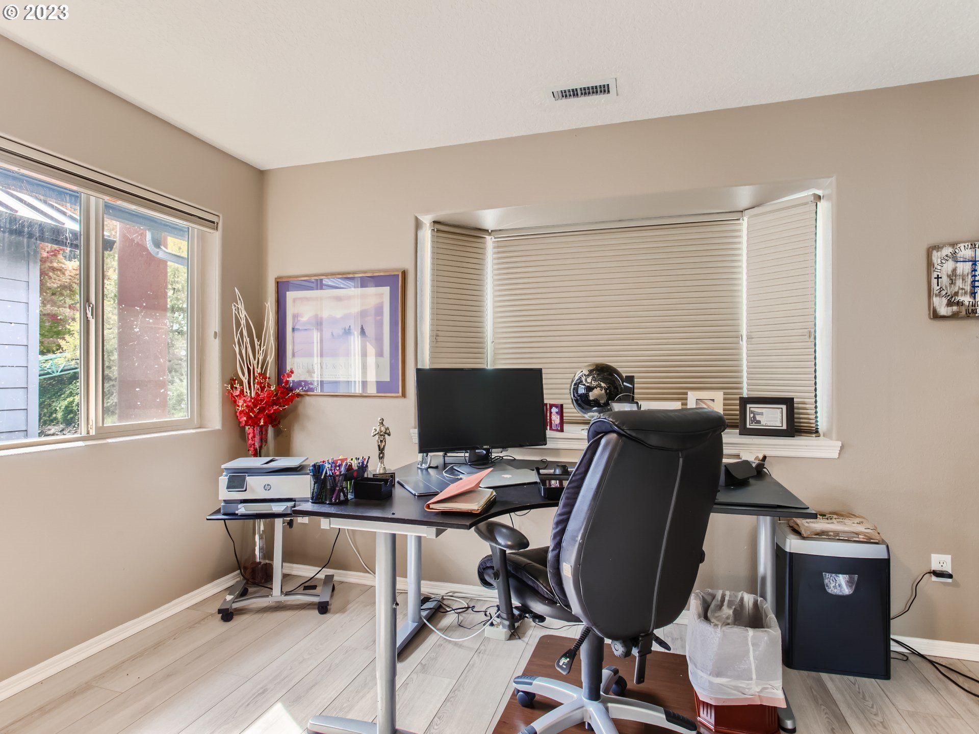 14565 Northwest Larson Road, Unit 15 Portland, OR 97231 - Photo 18 of 27 a view of a workspace with furniture and a window