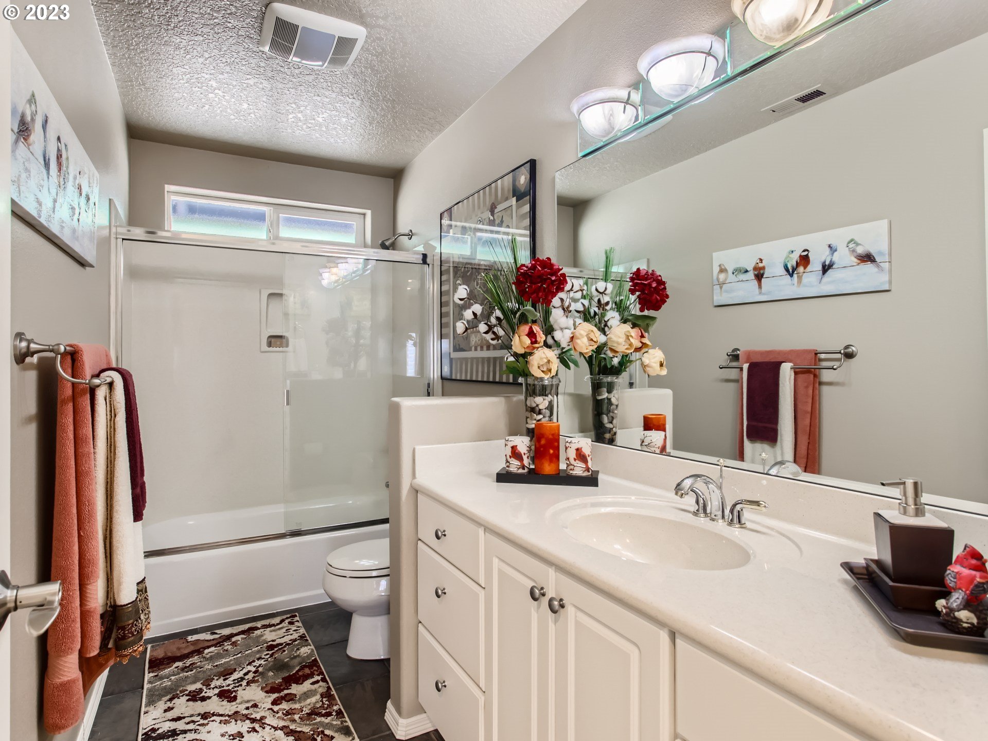 14565 Northwest Larson Road, Unit 15 Portland, OR 97231 - Photo 20 of 27 a bathroom with a sink toilet and shower