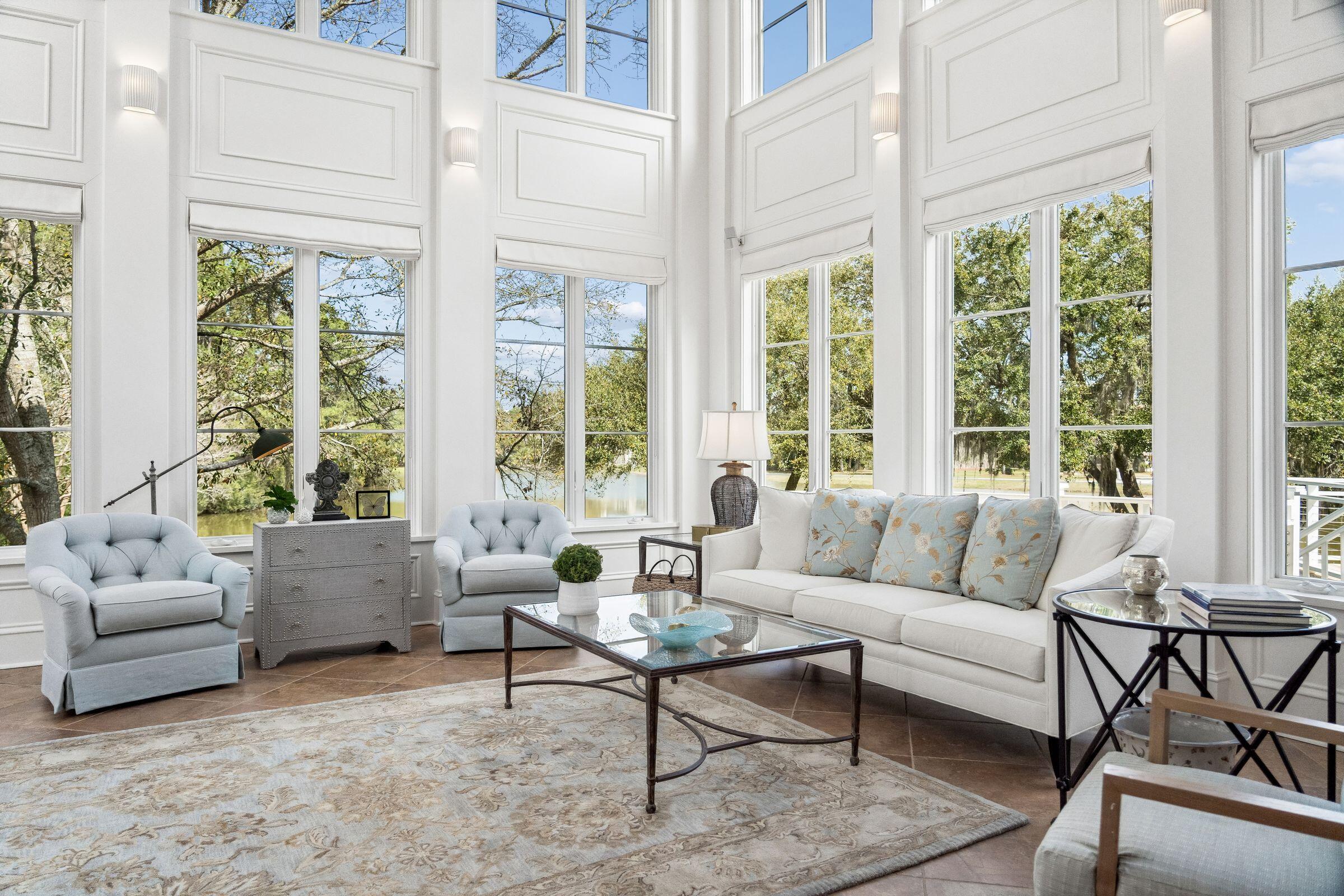 1663 Omni Boulevard Mount Pleasant, SC 29466 - Photo 15 of 73 Two Story Sunroom with Lake Views