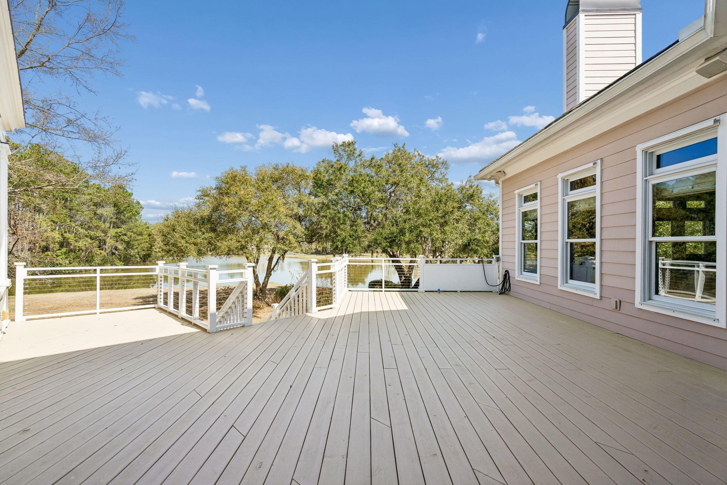 1663 Omni Boulevard Mount Pleasant, SC 29466 - Photo 20 of 73 New Deck with Cable Railing
