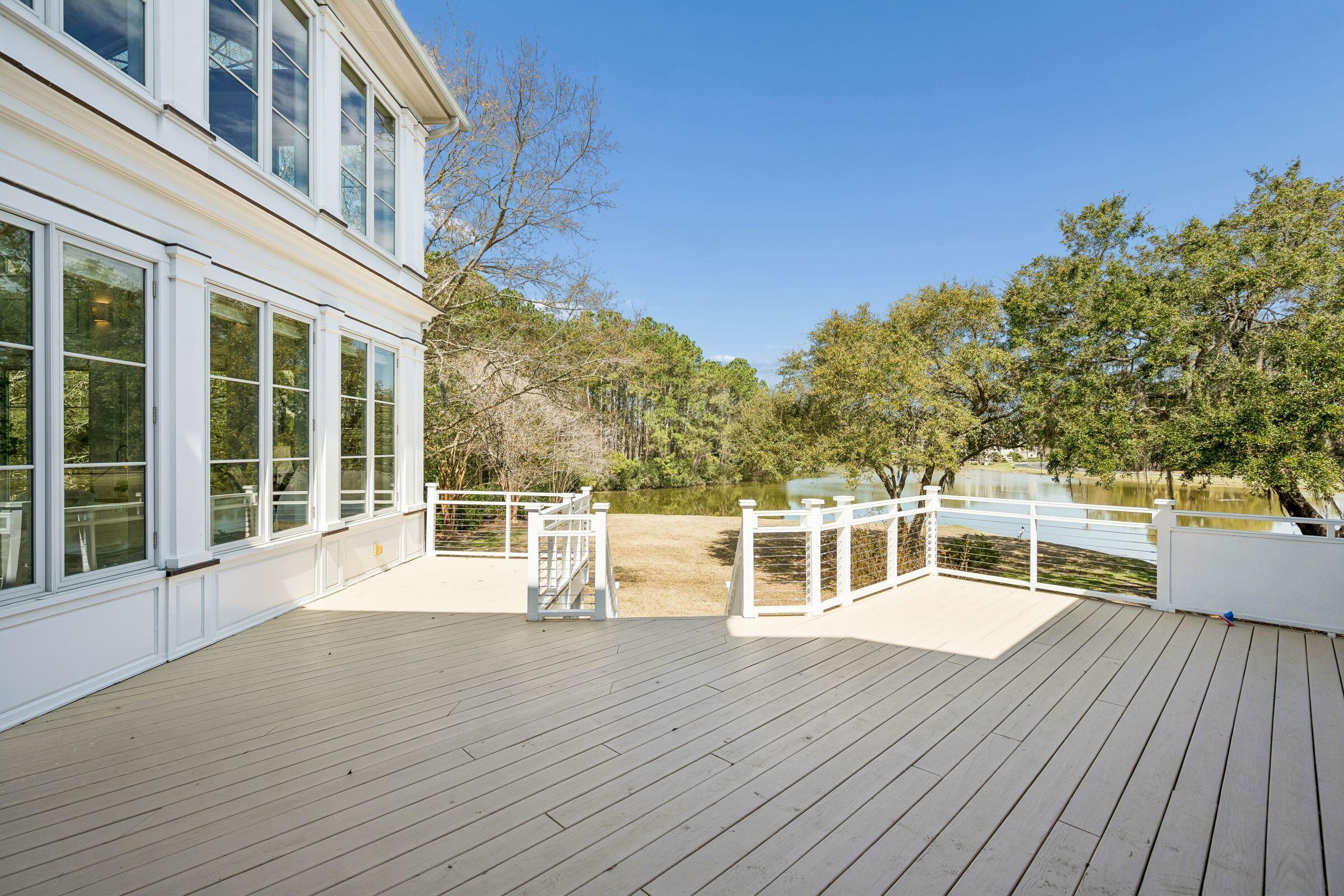 1663 Omni Boulevard Mount Pleasant, SC 29466 - Photo 21 of 73 New Deck with Cable Railing