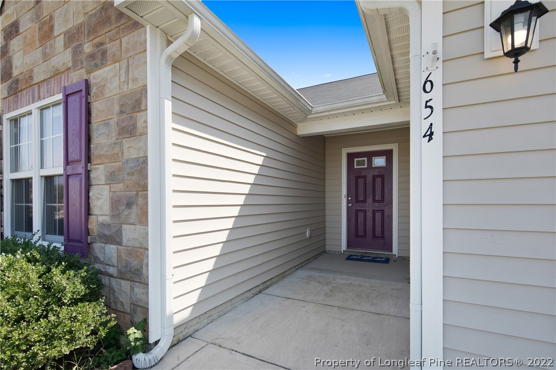 654 Hogart Street Raeford, NC 28376 - Photo 4 of 35 a view of front door of a house