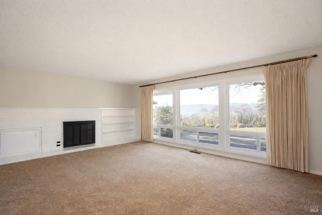 a bathroom with a sink vanity and a mirror