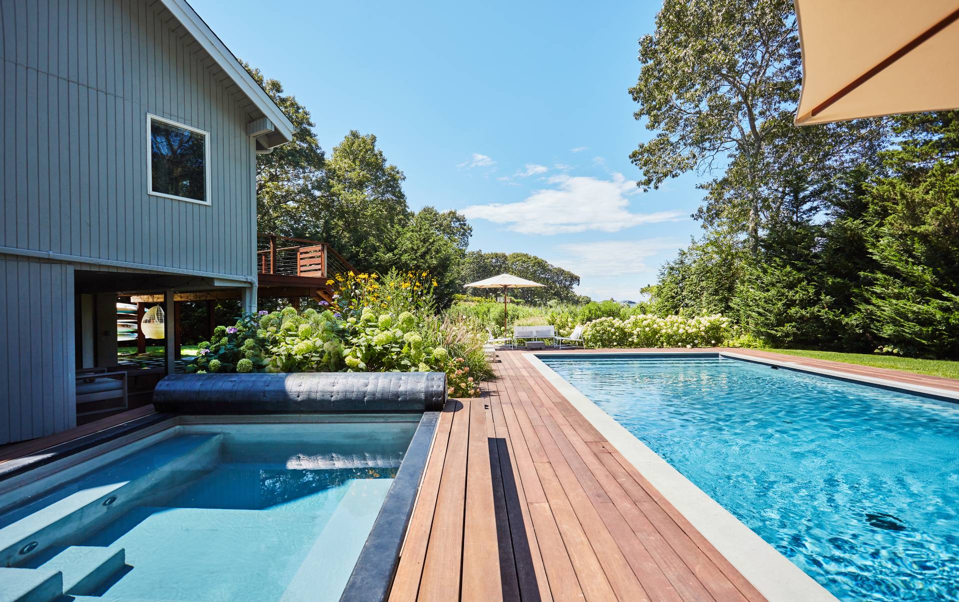 6 Bay Inlet Road East Hampton, NY 11937 - Photo 9 of 50 a view of swimming pool with seating space