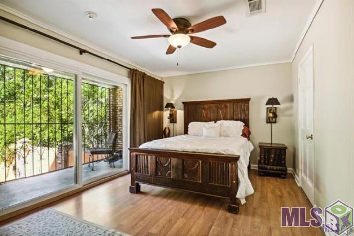 4510 Bennett Drive Baton Rouge, LA 70808 - Photo 16 of 47 Bedroom 2 with Private Balcony