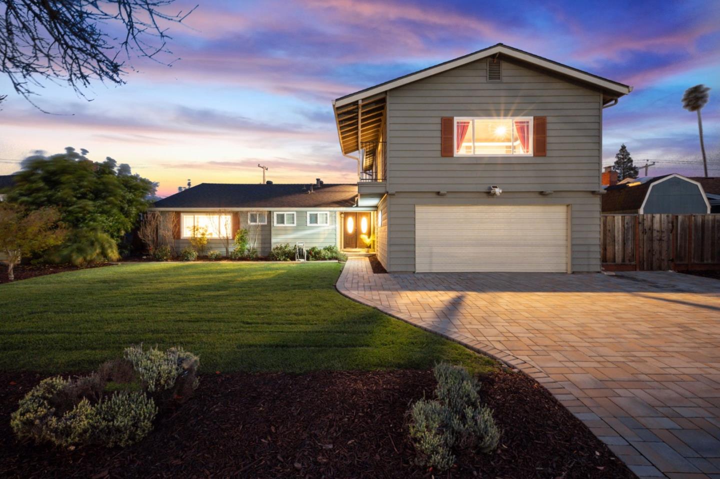 1270 Rodney Drive San Jose, CA 95118 - Photo 1 of 1 a front view of a house with a yard