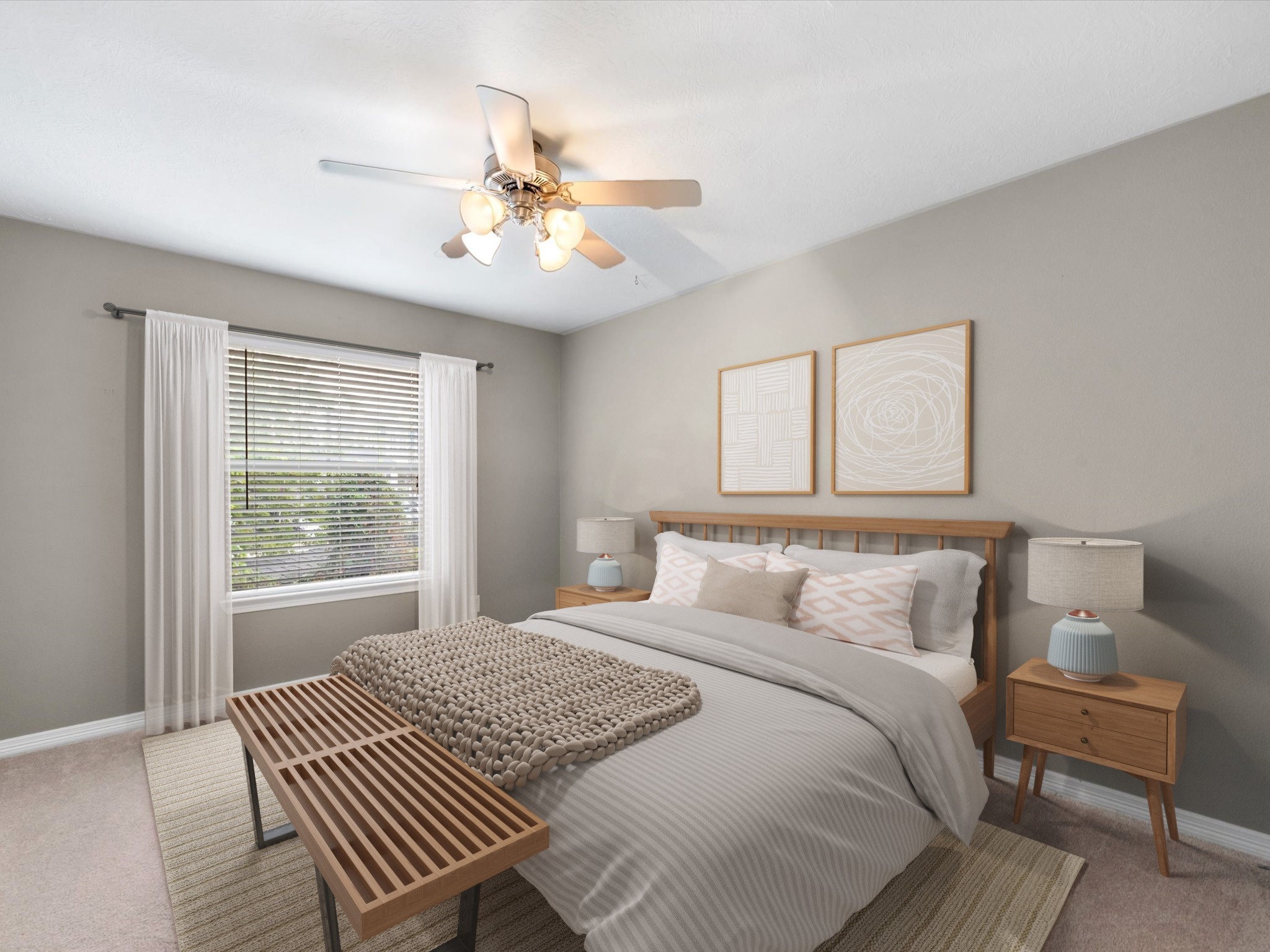 1506 Nashua Street Houston, TX 77008 - Photo 18 of 26 One of the upstairs secondary bedrooms.
(Virtually staged)