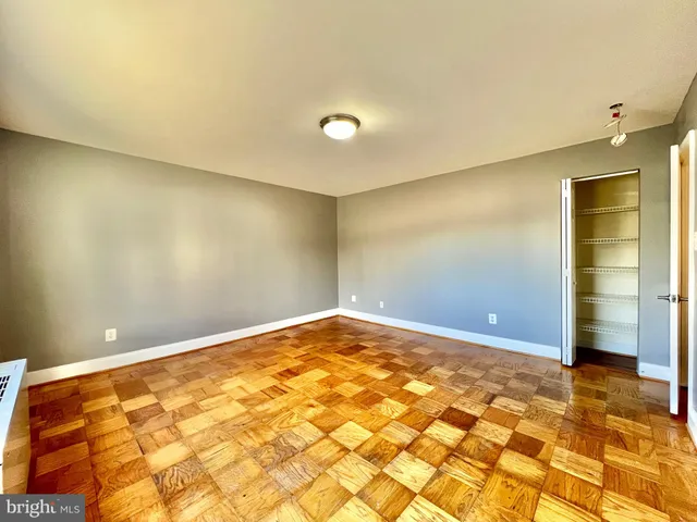 a view of empty room