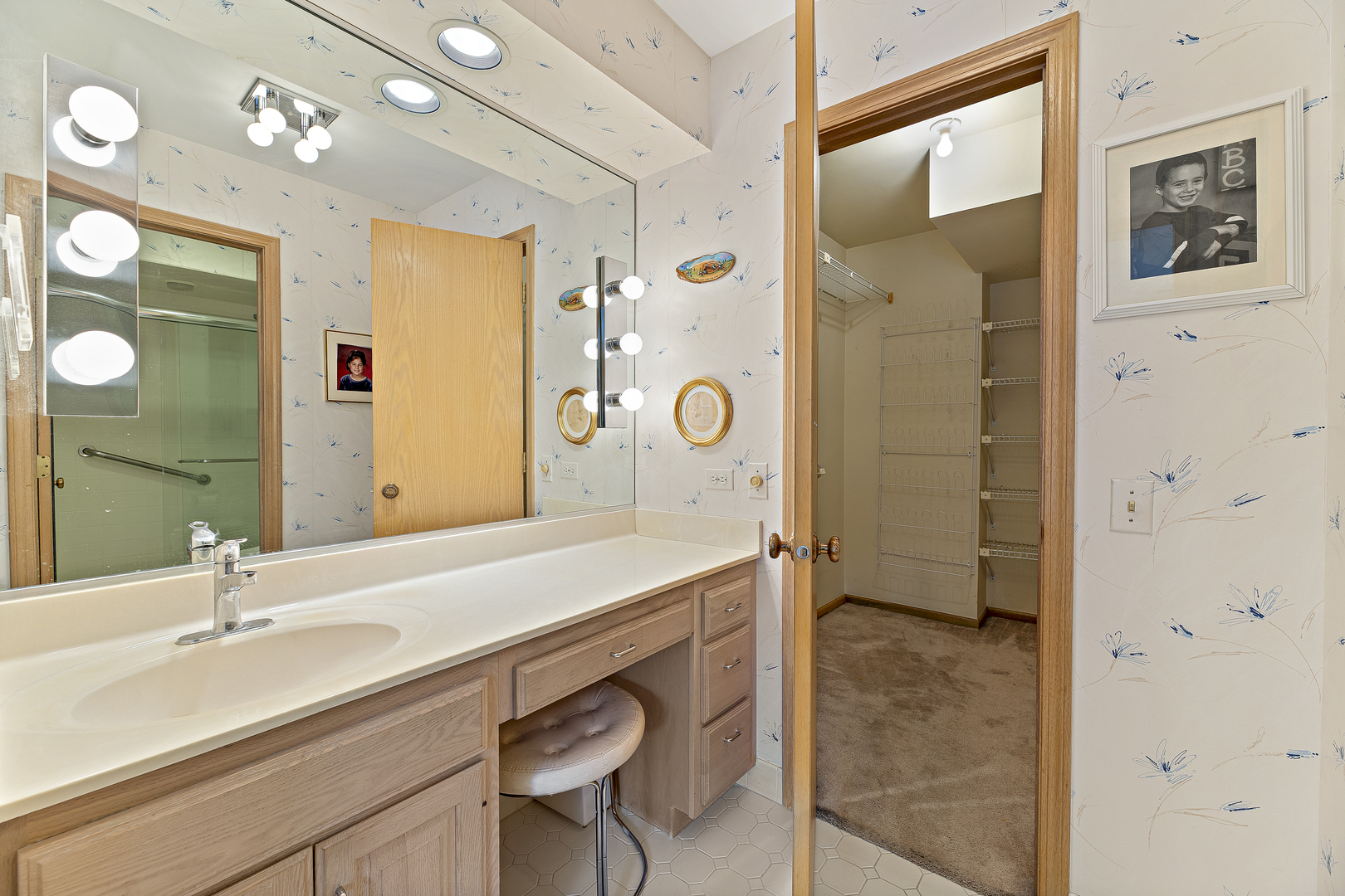 1000 Deerfield Road, Unit 101 Highland Park, IL 60035 - Photo 13 of 19 a bathroom with a sink double vanity