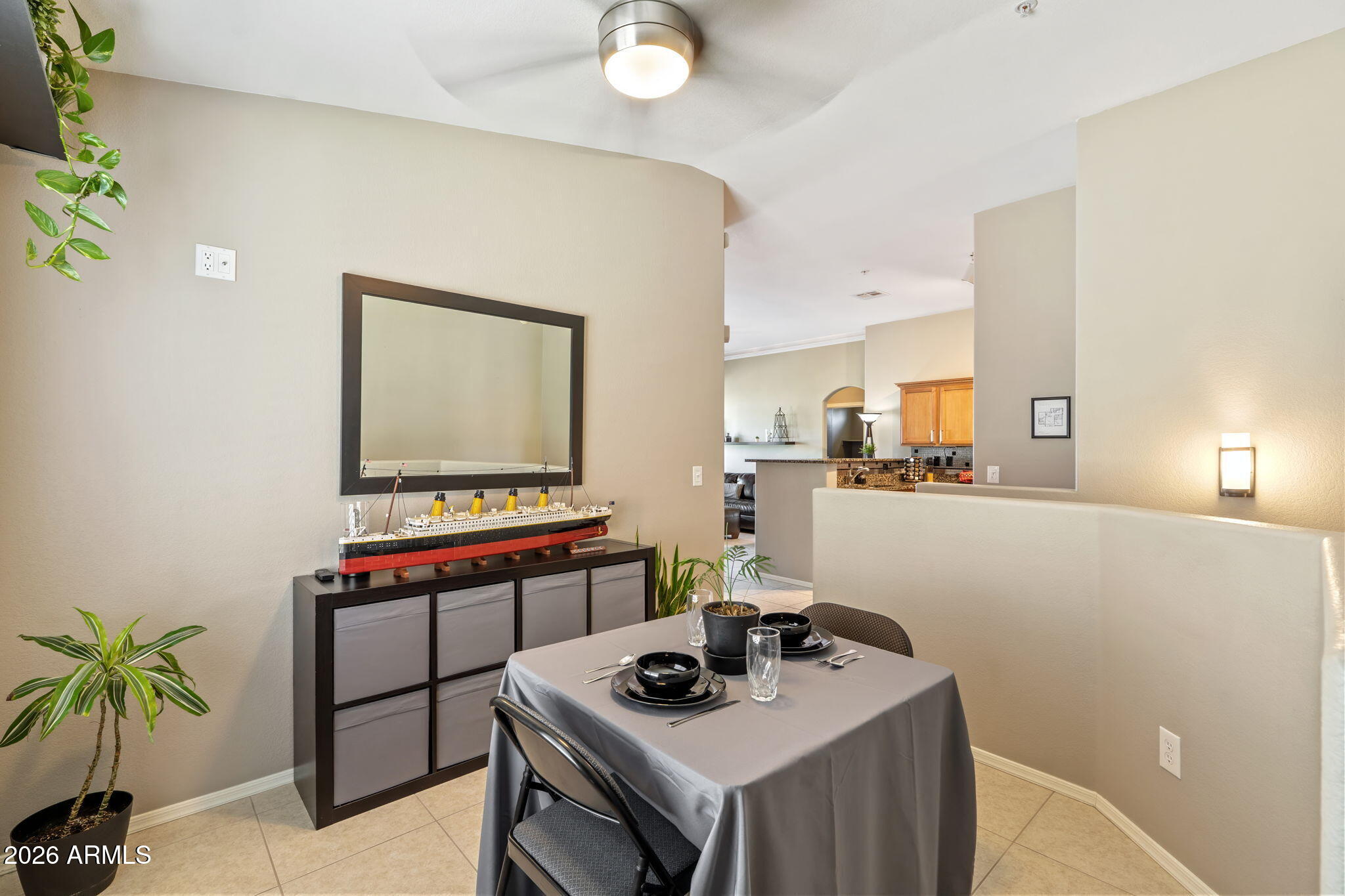 2725 East Mine Creek Road, Unit 2056 Phoenix, AZ 85024 - Photo 10 of 28 Bonus looking back at Kitchen