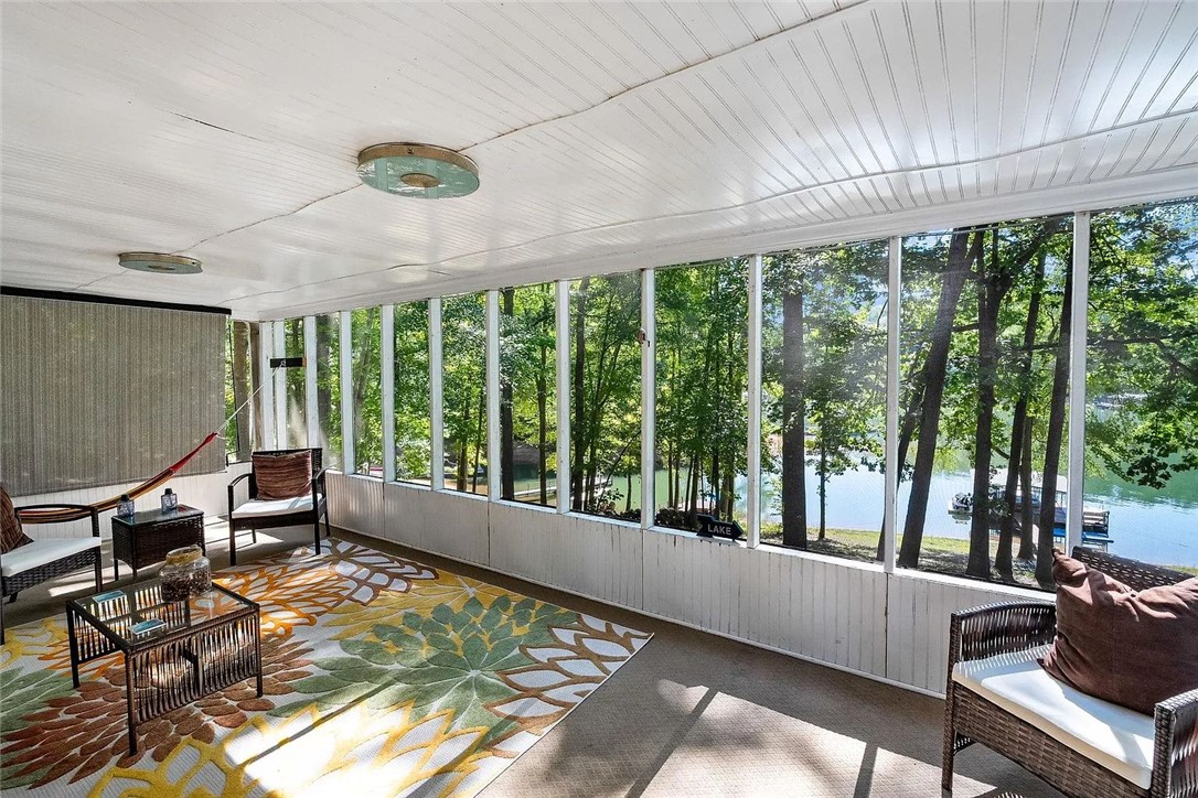 891 Shelor Ferry Road Fair Play, SC 29643 - Photo 2 of 35 Lakeside screen porch