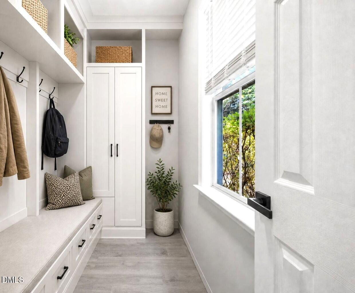1005 Dual Parks Road Apex, NC 27502 - Photo 21 of 43 or a mudroom (virtually staged)