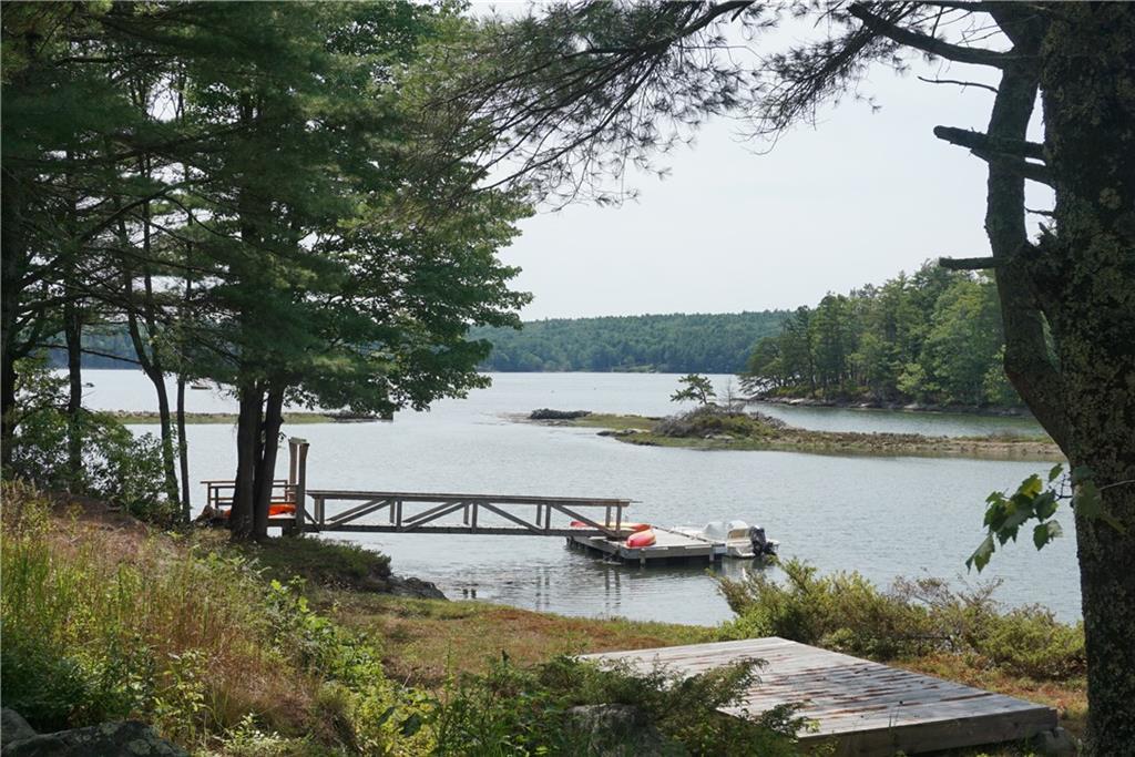 118 Junction Road Westport Island, ME 04578 - Photo 29 of 31 view from south end of lot looking...