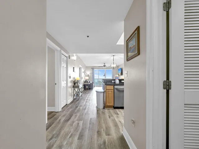 a large kitchen with a lot of counter space