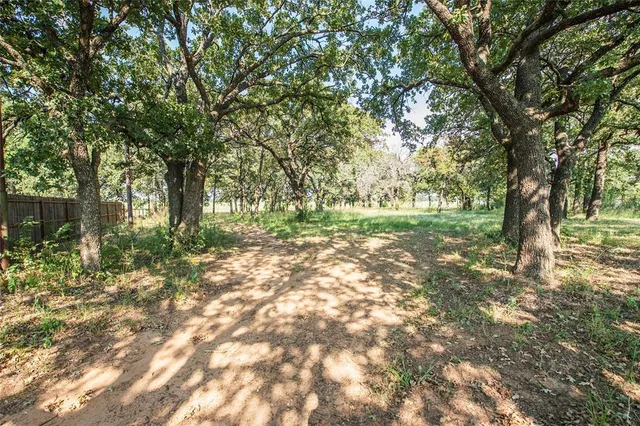 a view of outdoor space with trees