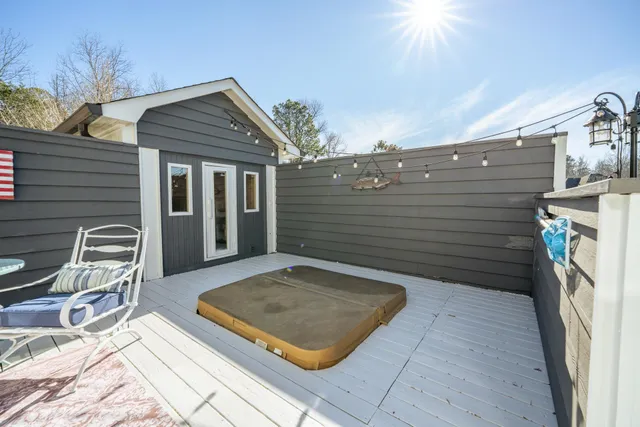 a view of wooden floor